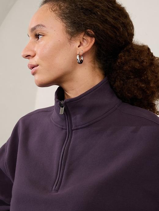 Power of She Forever Fleece 1/4 Zip Sweatshirt Product Image