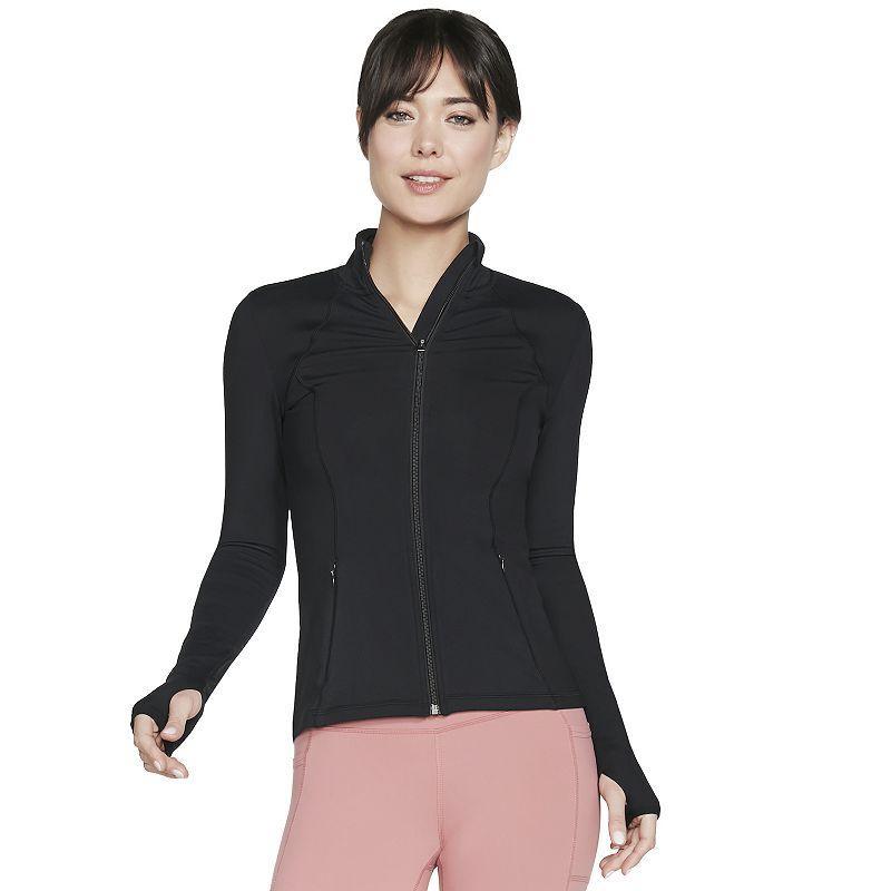 Skechers Gowalk Mesh-Back Zippered Jacket Product Image