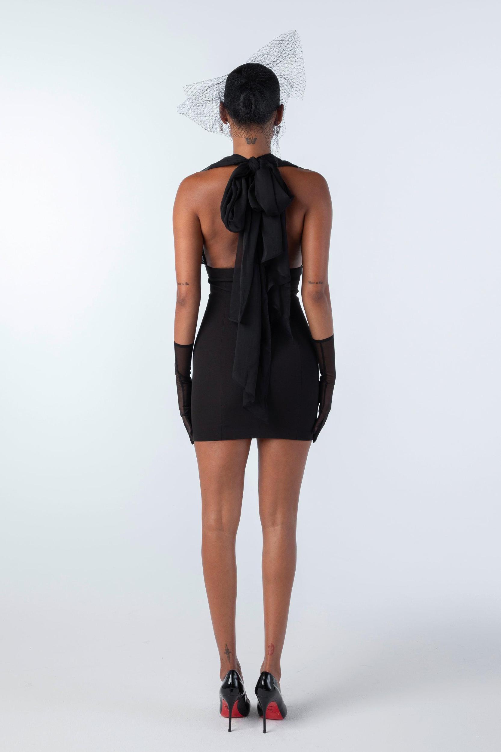 Melinda Dress (Black) (Final Sale) Product Image