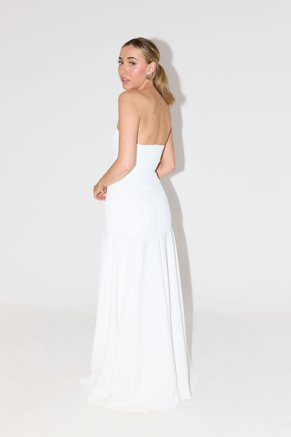 The Ultimate Muse Strapless Maxi Dress Product Image