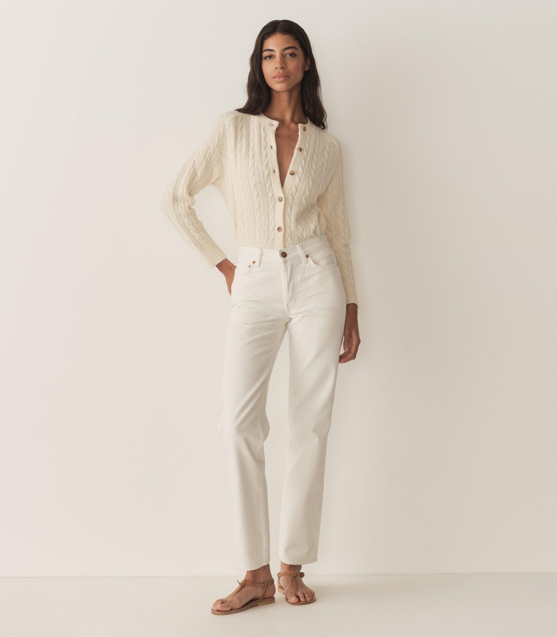 PENROSE CARDIGAN -- SEA SALT Product Image