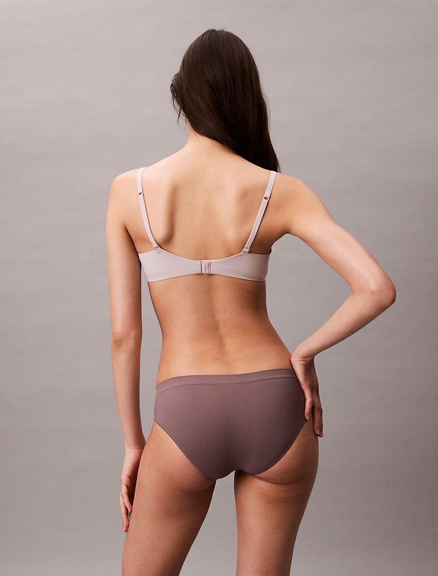 Calvin Klein Womens Bonded Flex Bikini - Grey Product Image