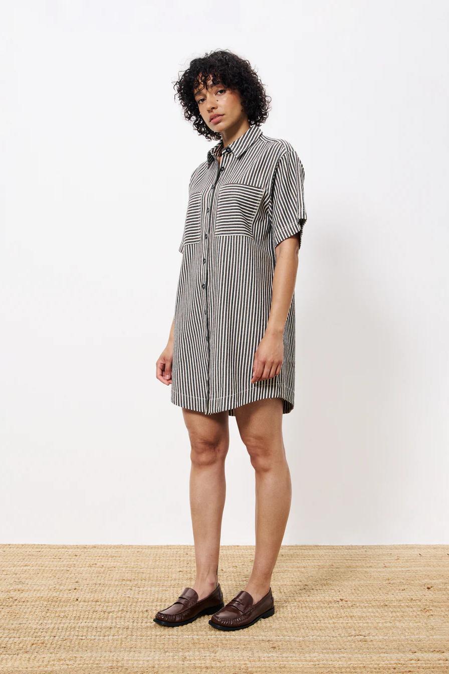 Dalva Striped Dress Product Image