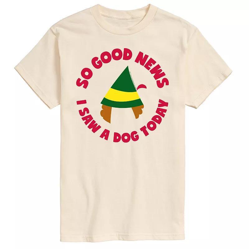 Men's Elf Saw A Dog Tee, Size: Large, Black Product Image