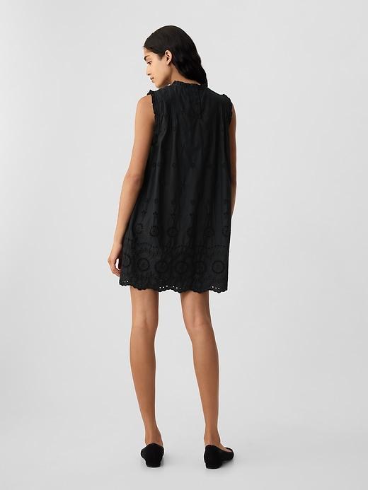 Gap × DÔEN Eyelet Mini Dress Product Image