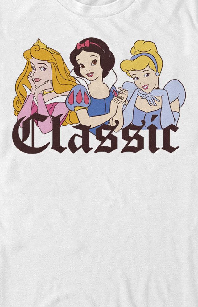 Women's Classic Princesses T-Shirt Product Image