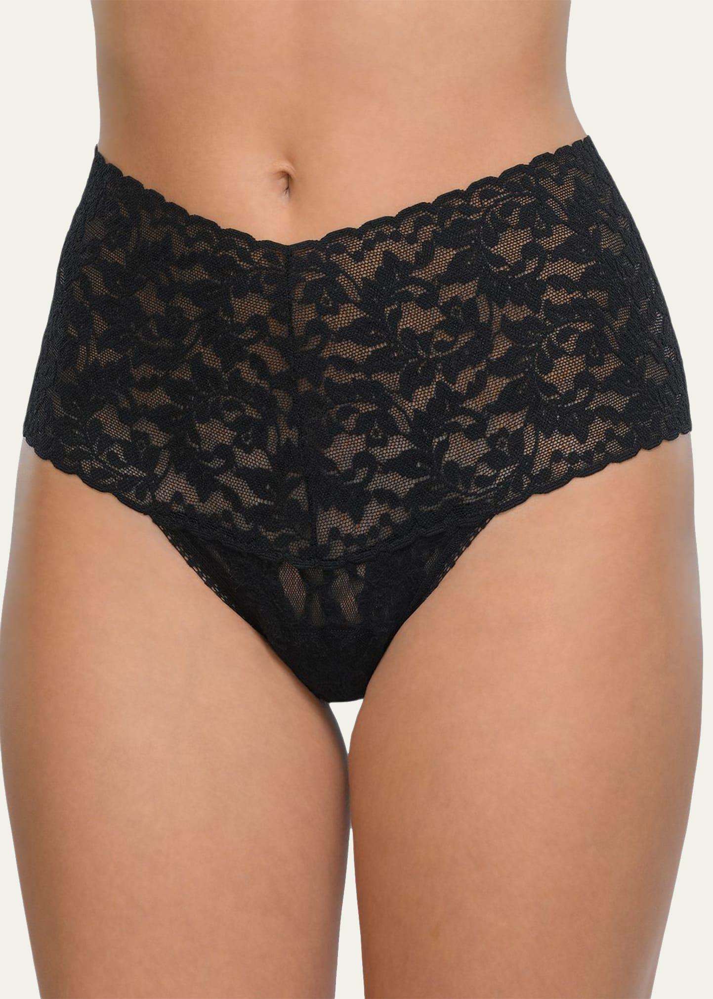 Retro Signature Lace Thong Product Image