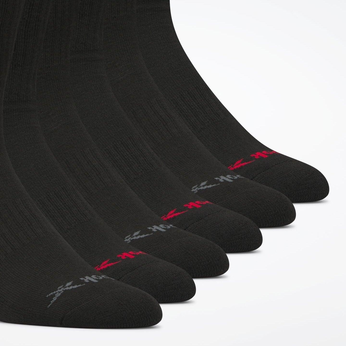 Men's Reebok Basic Crew Socks 6 Pairs Male Product Image