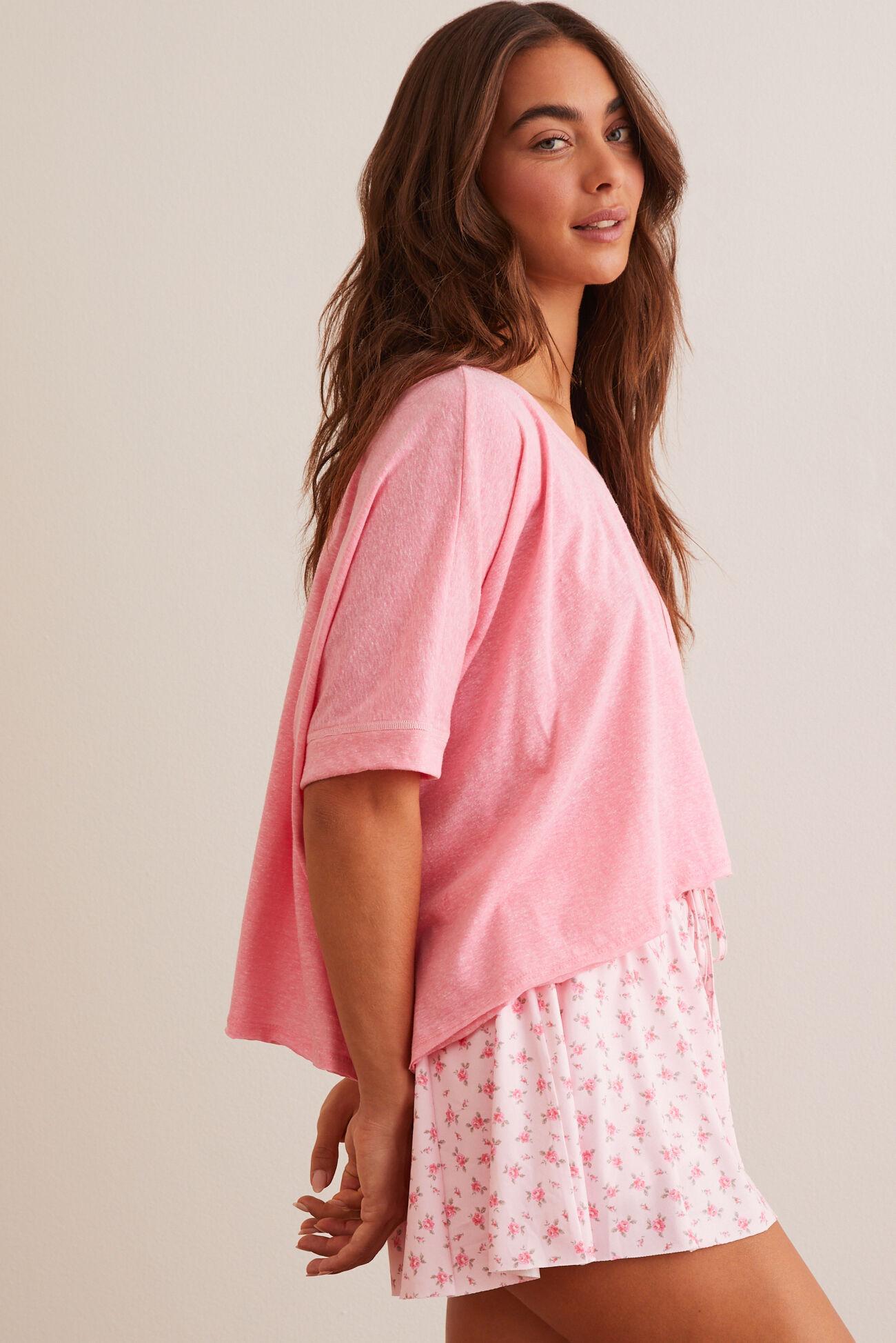 Wanderer Slouch V-Neck Tee Product Image