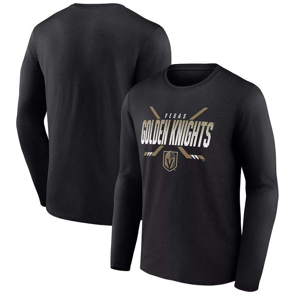Mens Fanatics Branded Deep Sea Blue Seattle Kraken Covert Long Sleeve T-Shirt Krk Blue Product Image