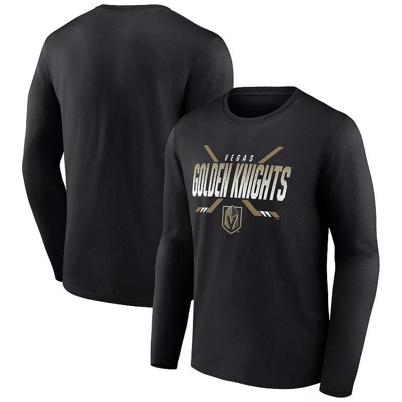 Mens Fanatics Branded Deep Sea Blue Seattle Kraken Covert Long Sleeve T-Shirt Krk Blue Product Image