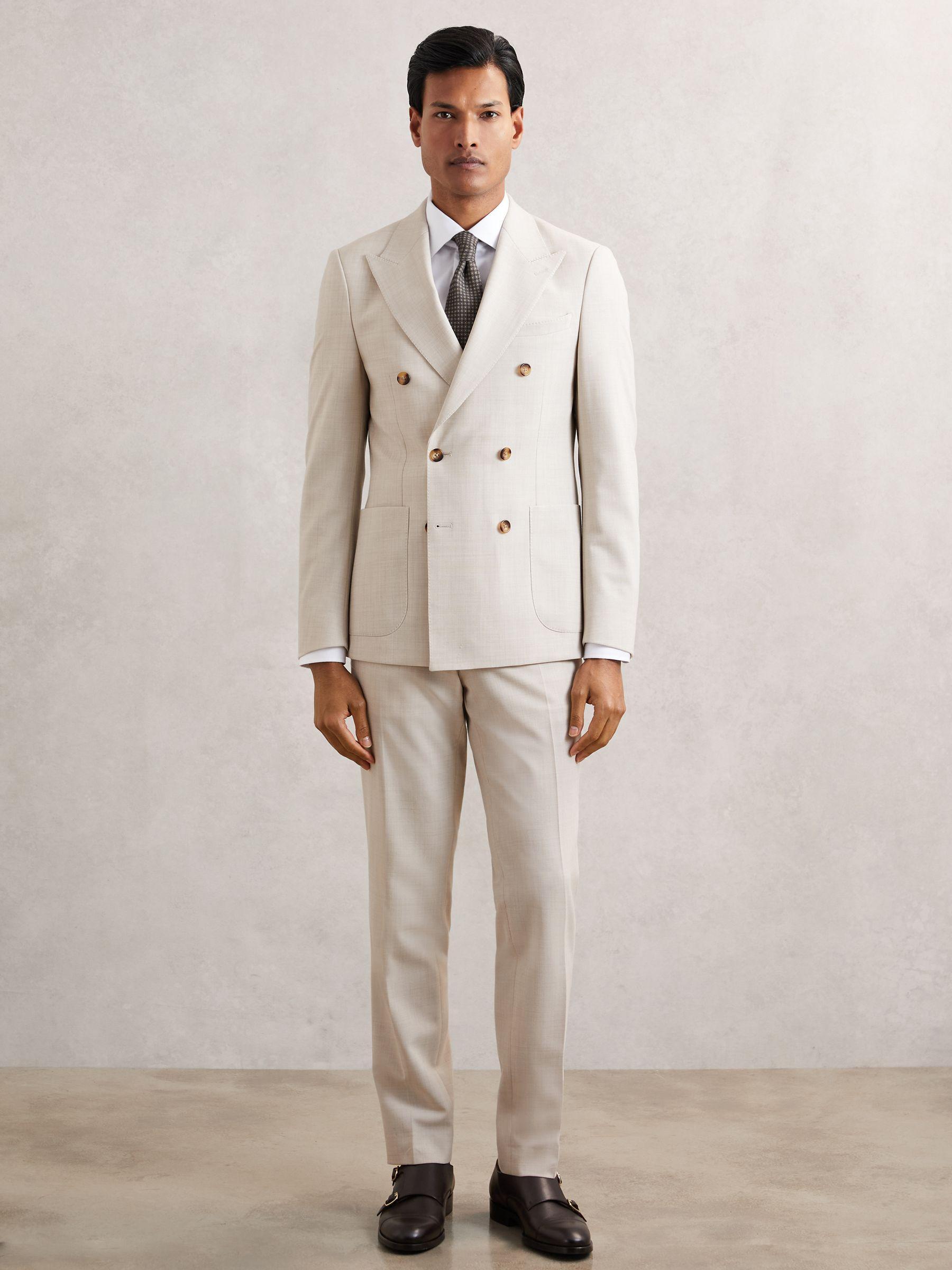 Suit Jacket in Stone Product Image