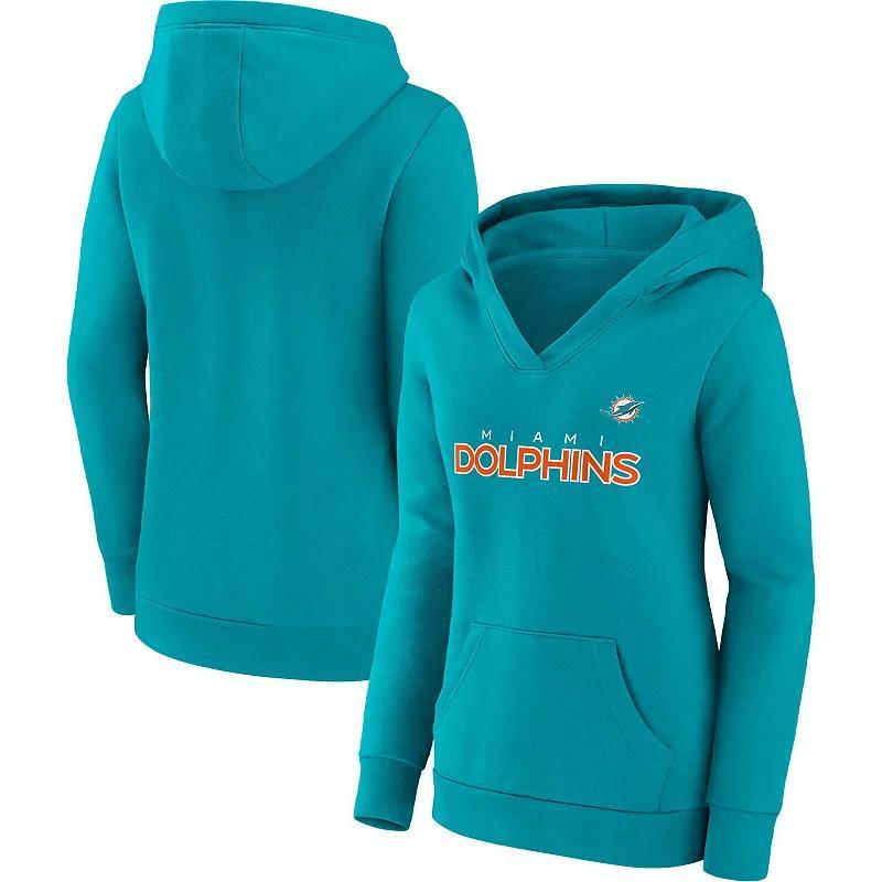 Womens Fanatics Branded Tennessee Titans Checklist Crossover V-Neck Pullover Hoodie Blue Product Image