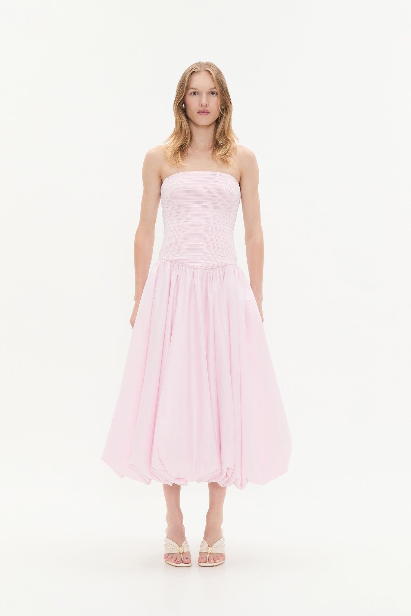 Violette Bubble Midi Dress Product Image
