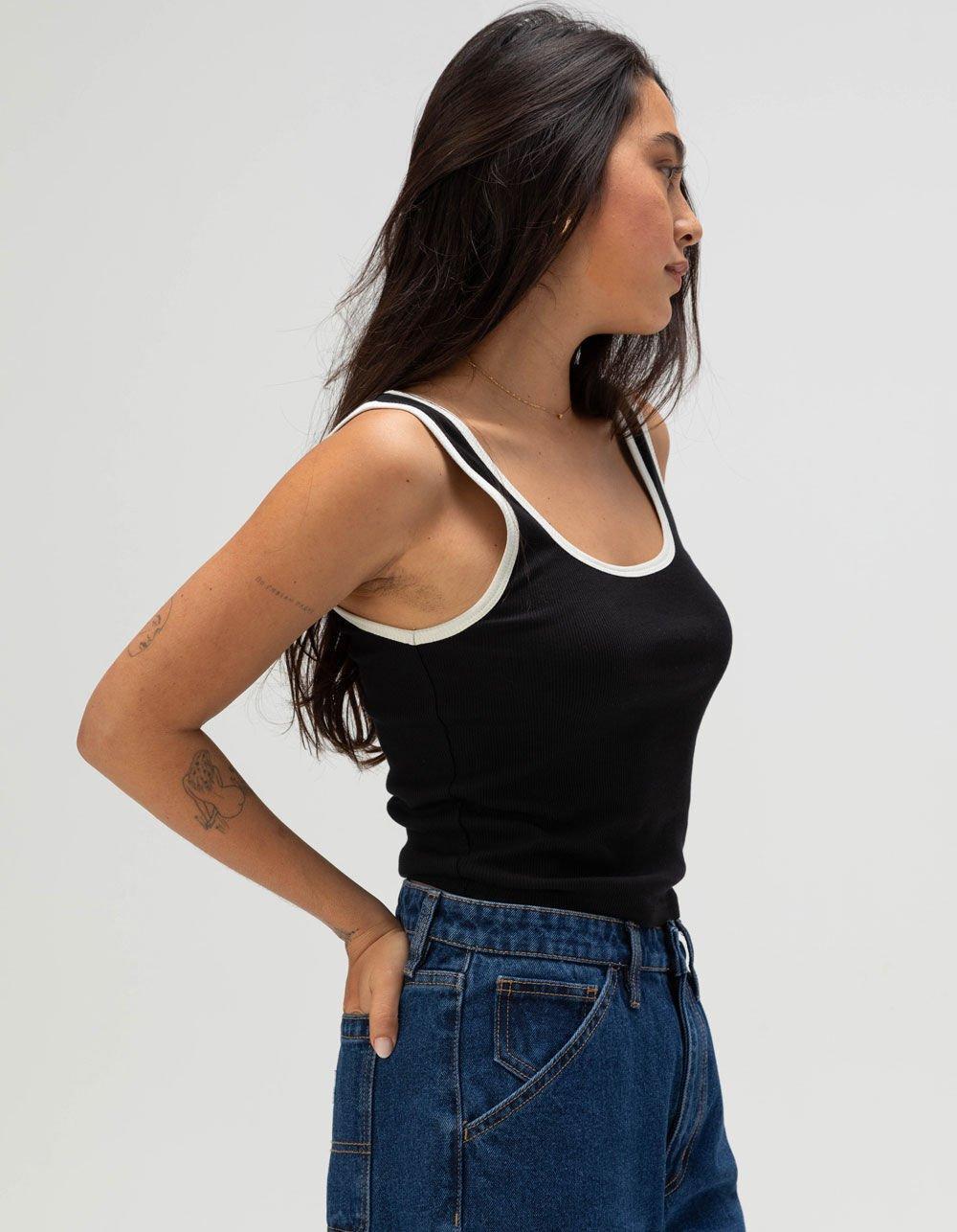 BRIXTON Ringer Organic Womens Tank Top Product Image