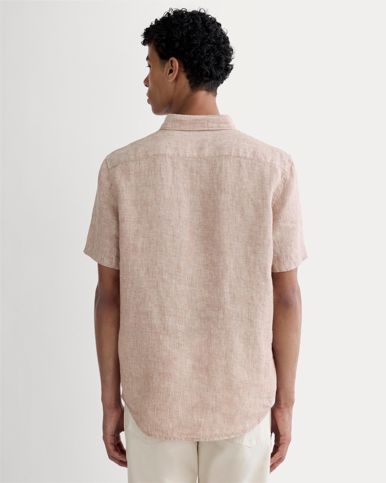 Mens Classic Short-Sleeve Shirt in Linen by Everlane Product Image