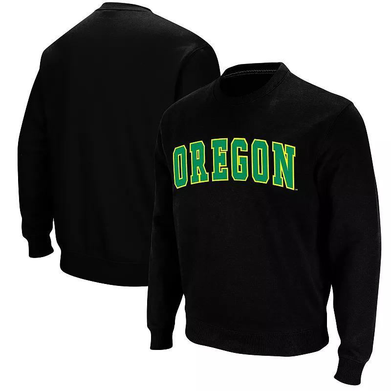 Mens Colosseum Oregon Ducks Arch & Logo Sweatshirt Product Image