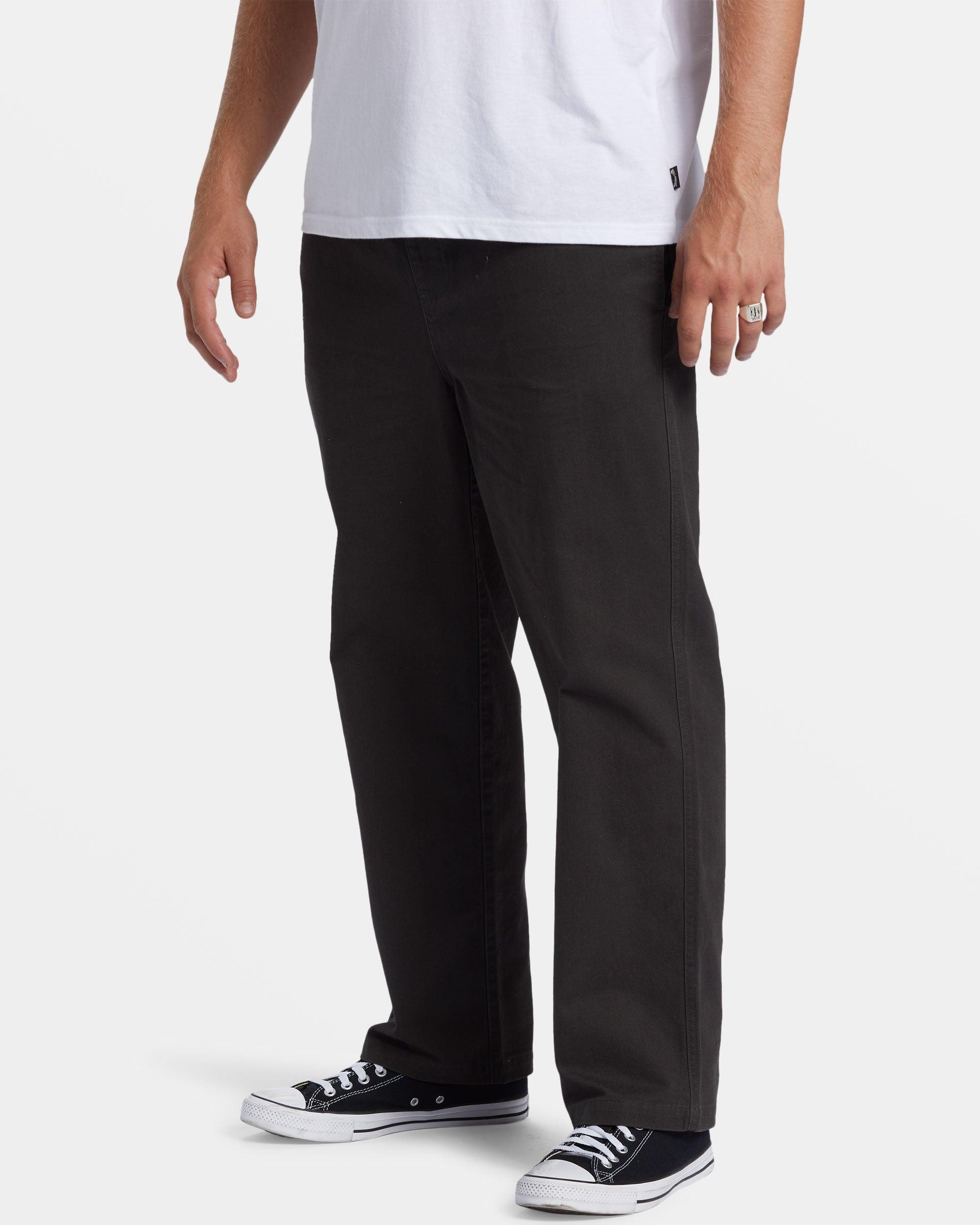 Larry Elastic Waist Pants - Raven Male Product Image