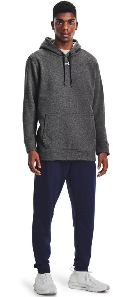 Men's UA Hustle Fleece Hoodie Product Image