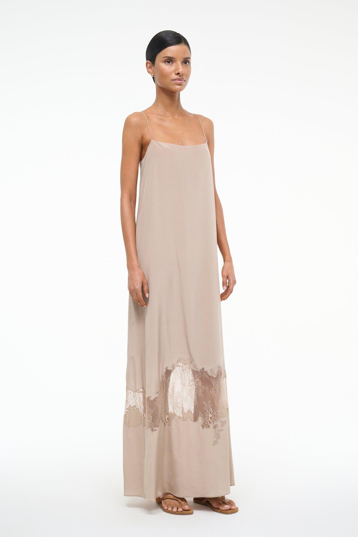 DELFINA SILK DRESS | DUNE Product Image