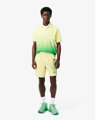 Long Branded Swim Trunks Product Image