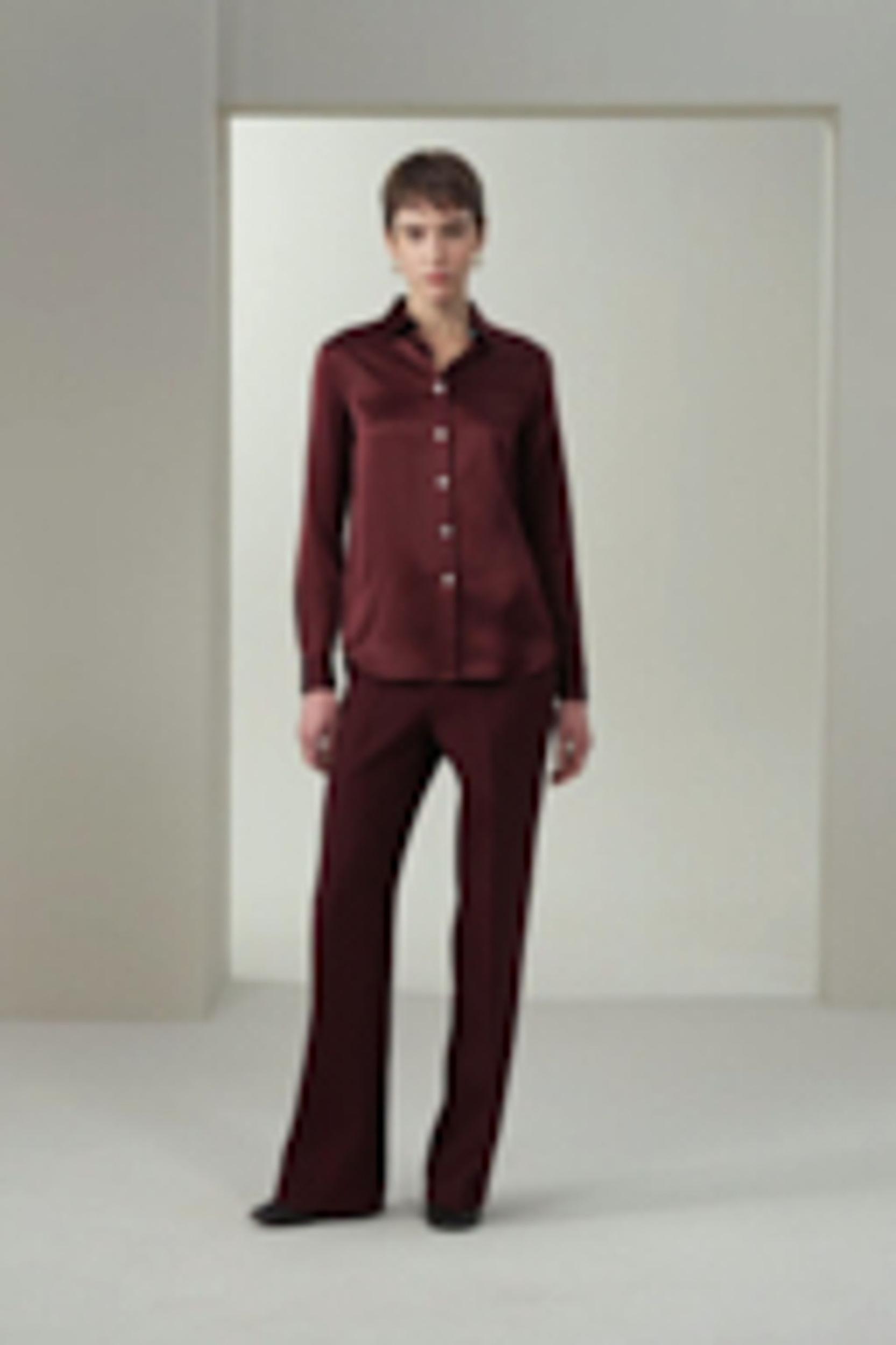 Timeless Silk Charmeuse Shirt Product Image