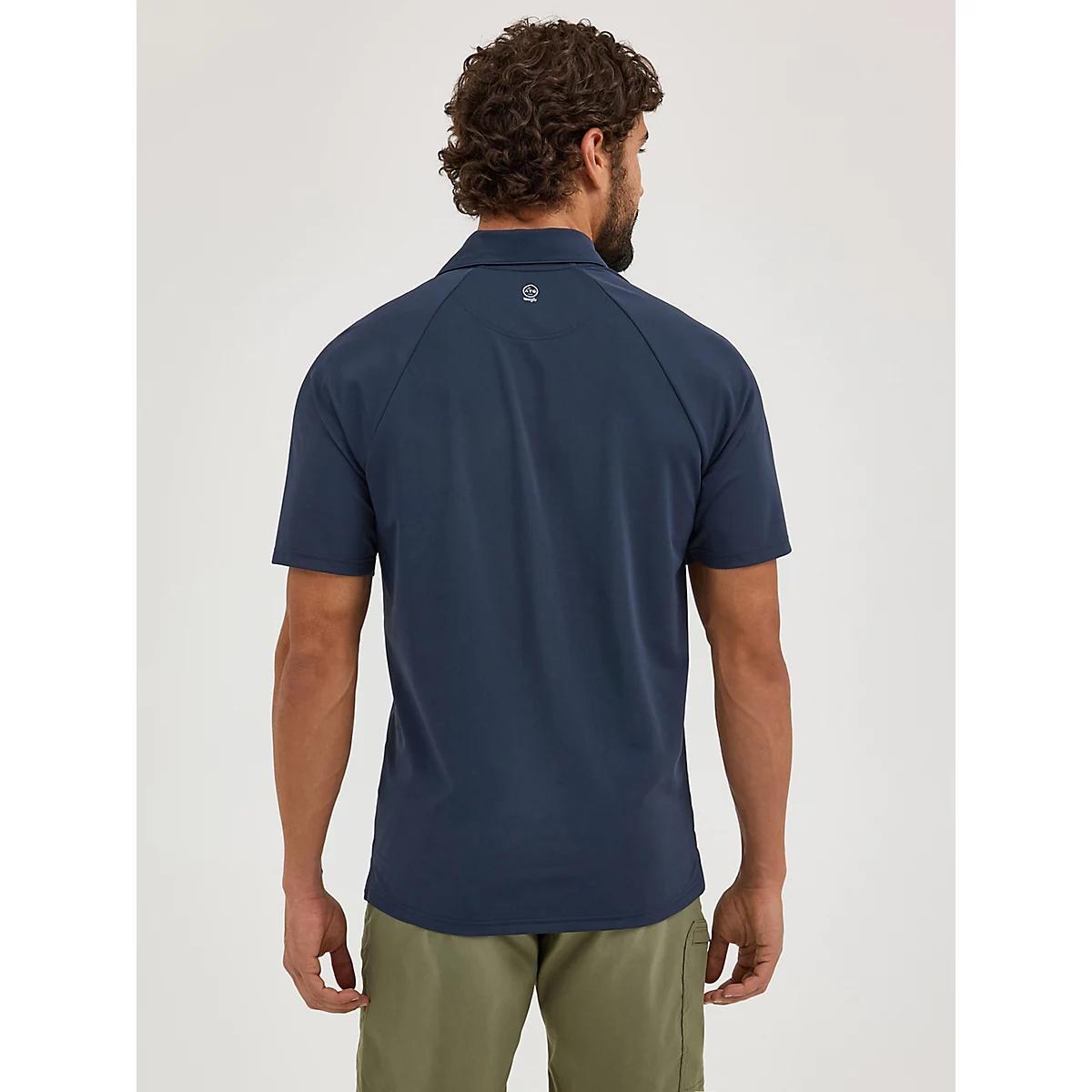 Wrangler ATG Men's Chesapeake Polo Shirt in Jet Product Image