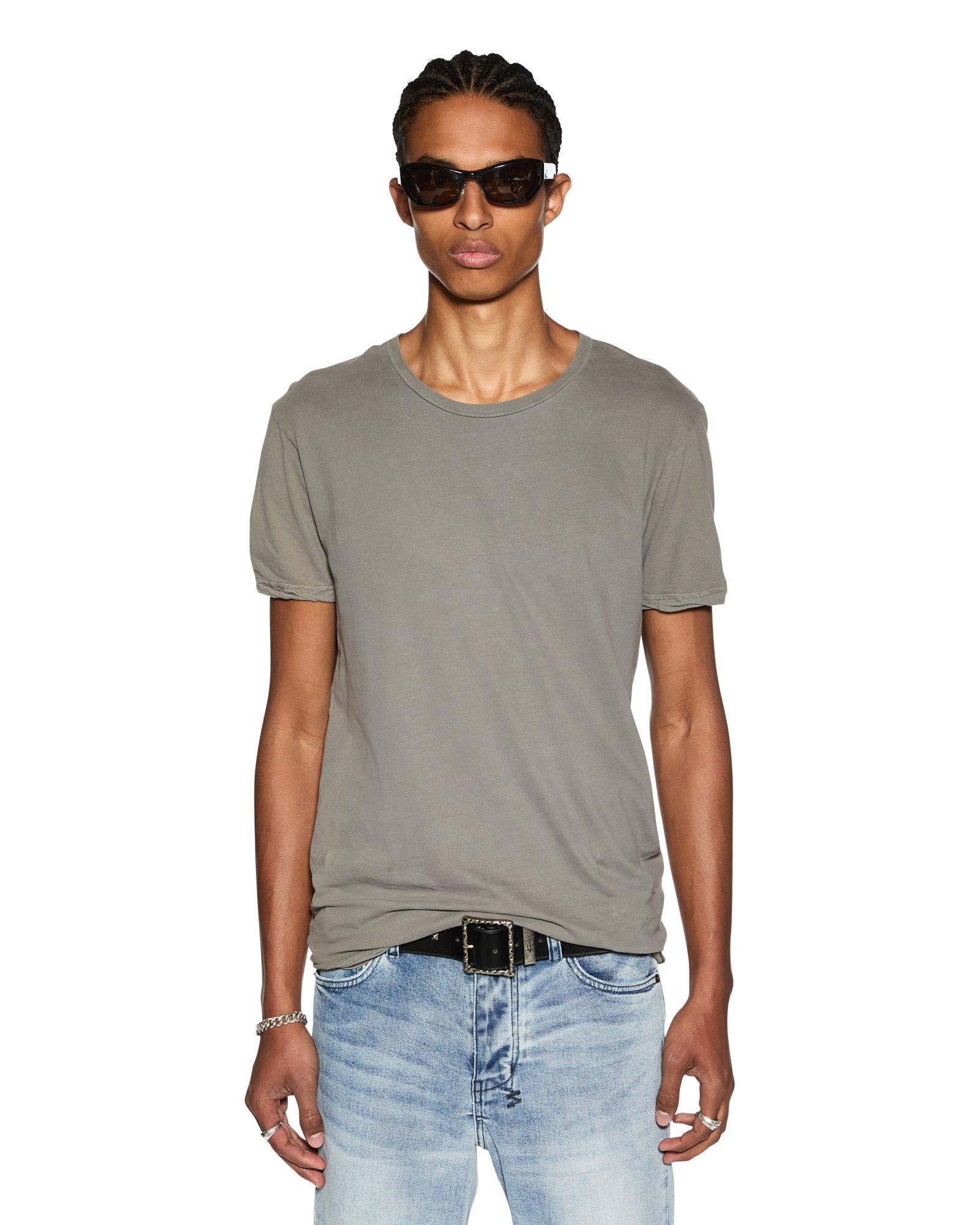 SEEING LINES SS TEE VINTAGE GREY Male Product Image