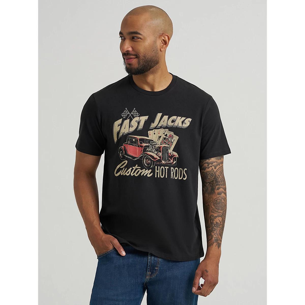 Men's Skeleton Cowboy Graphic T-Shirt | Men's SHIRTS | Wrangler® Product Image