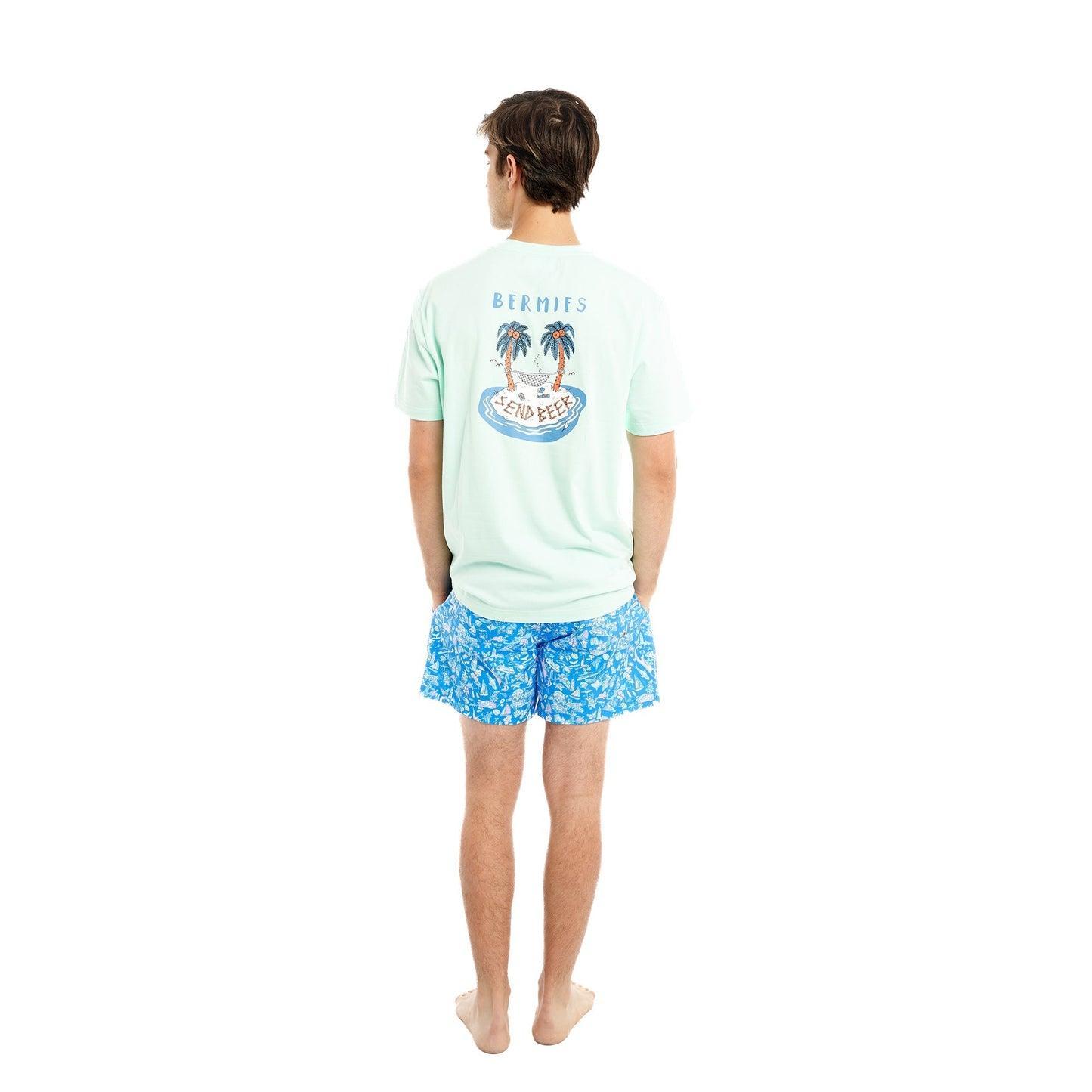 Bermies Send Beer T-Shirt Male Product Image
