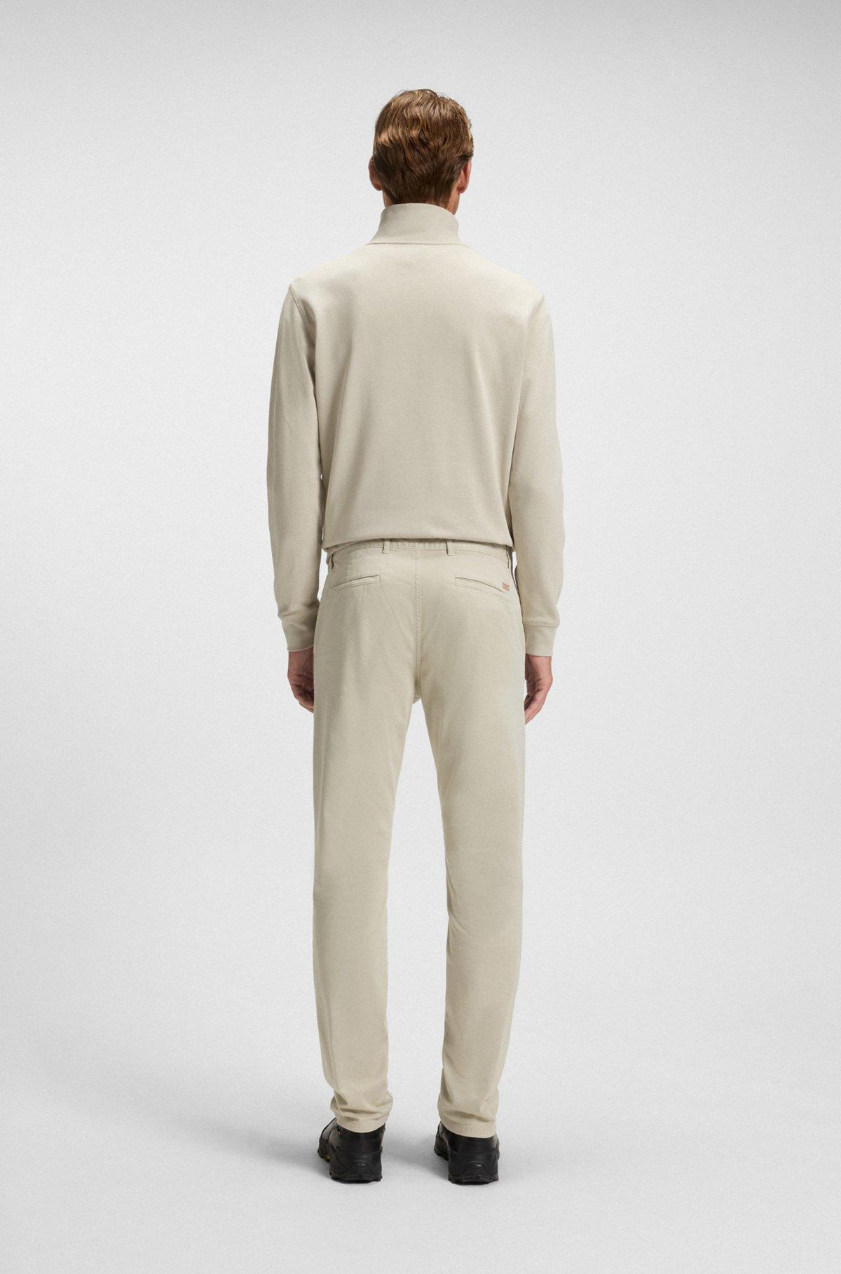Slim-fit chinos in stretch cotton Product Image
