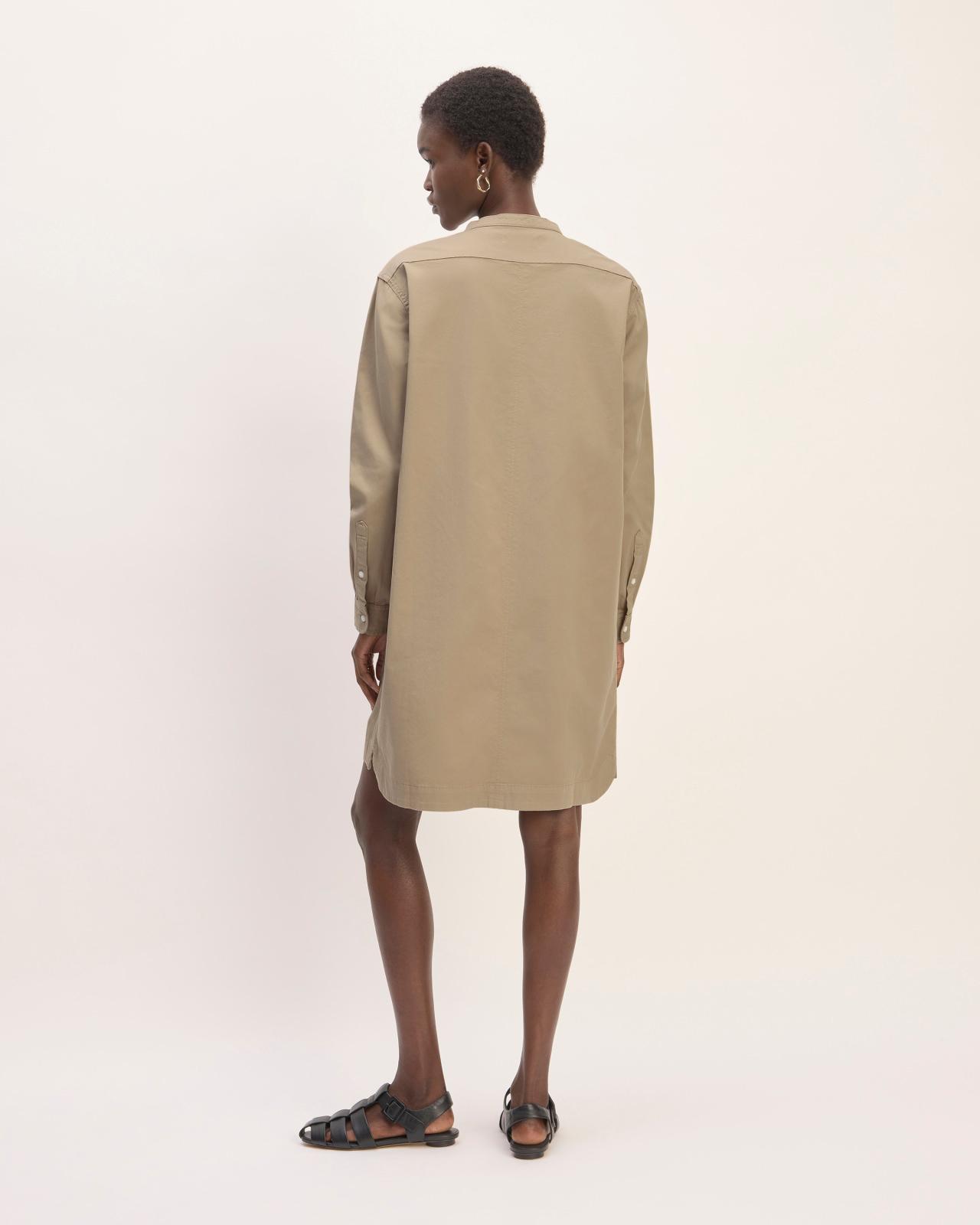 The Long-Sleeve Utility Mini Dress Product Image