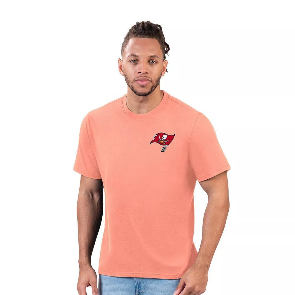 Men's Margaritaville Orange Tampa Bay Buccaneers Time Flies T-Shirt, Size: Large Product Image
