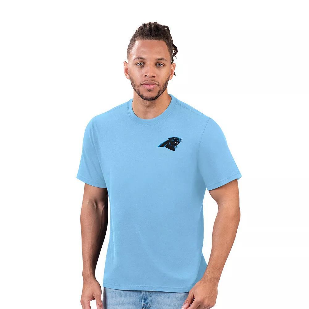 Men's Margaritaville Light Blue Los Angeles Rams Flip Flop T-Shirt, Size: Medium Product Image