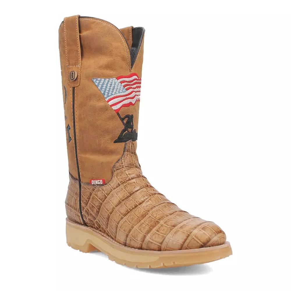 Dingo Patriot Men's Leather Boots, Size: 10 Product Image