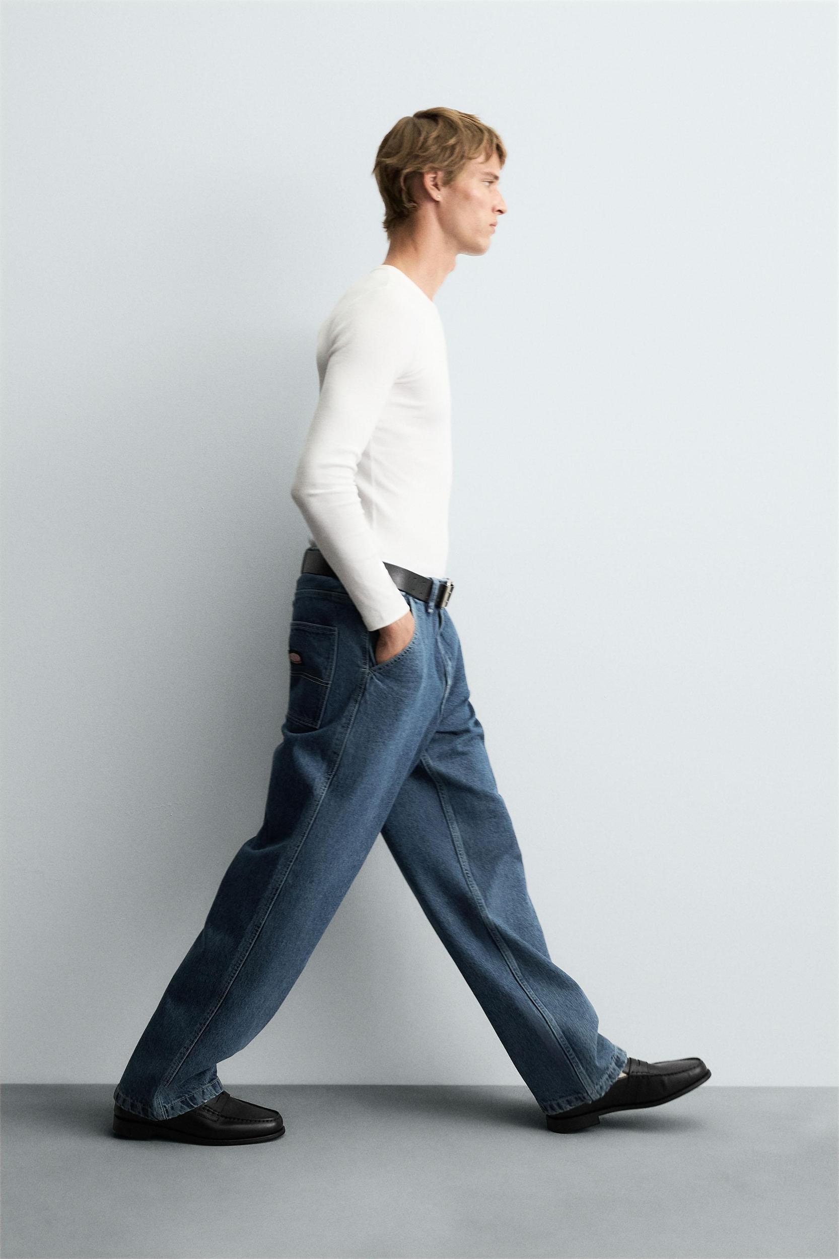 DENIM CHINO PANTS Product Image