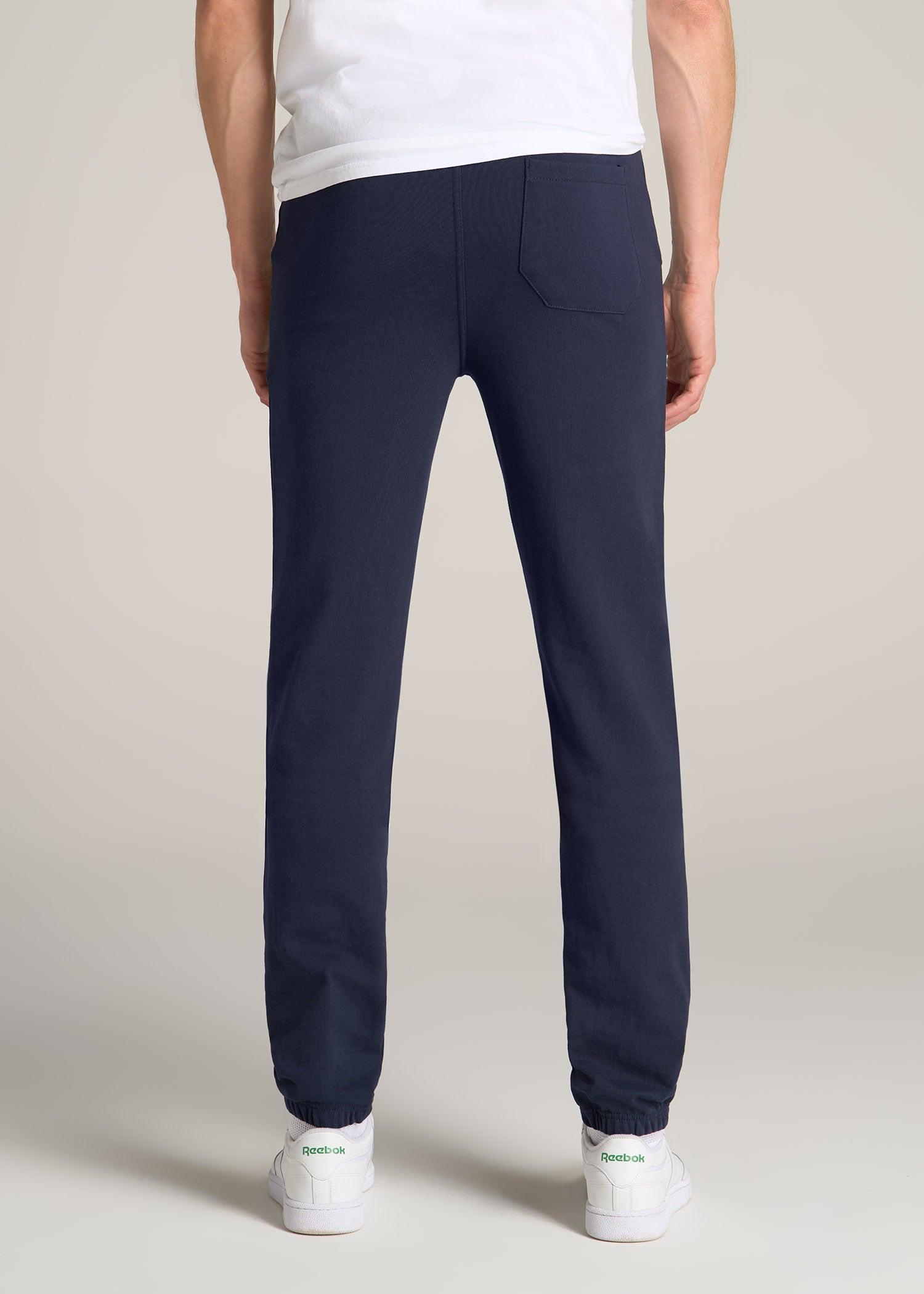 Wearever French Terry Sweatpants for Tall Men in Navy Product Image