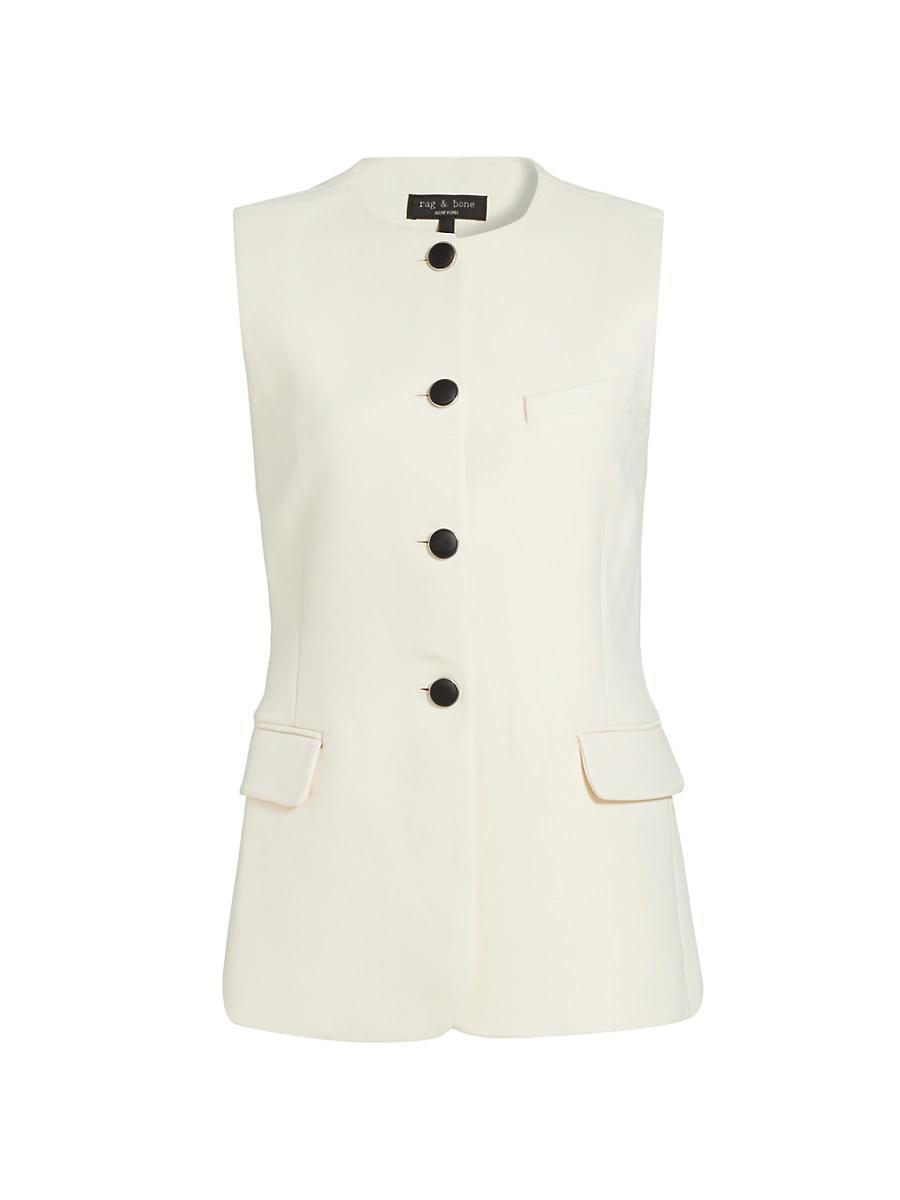 Womens Bartlet Button-Front Vest Product Image