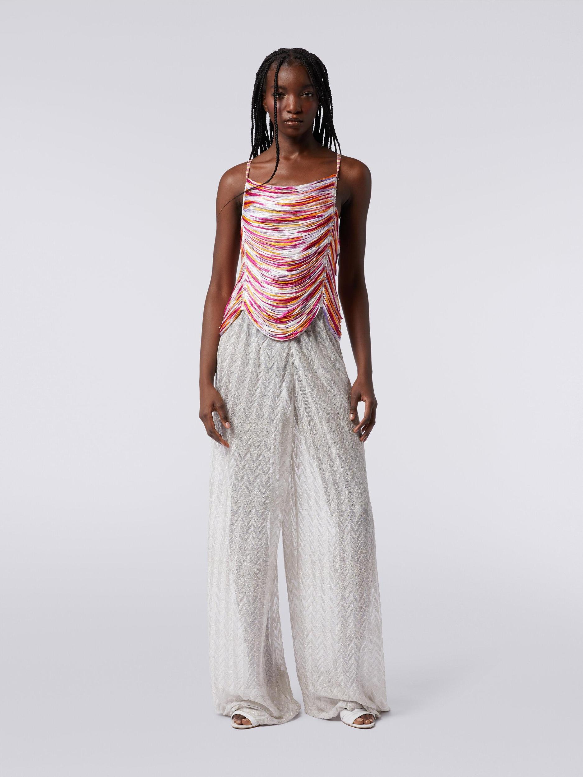 Multi-strand slub viscose top Product Image