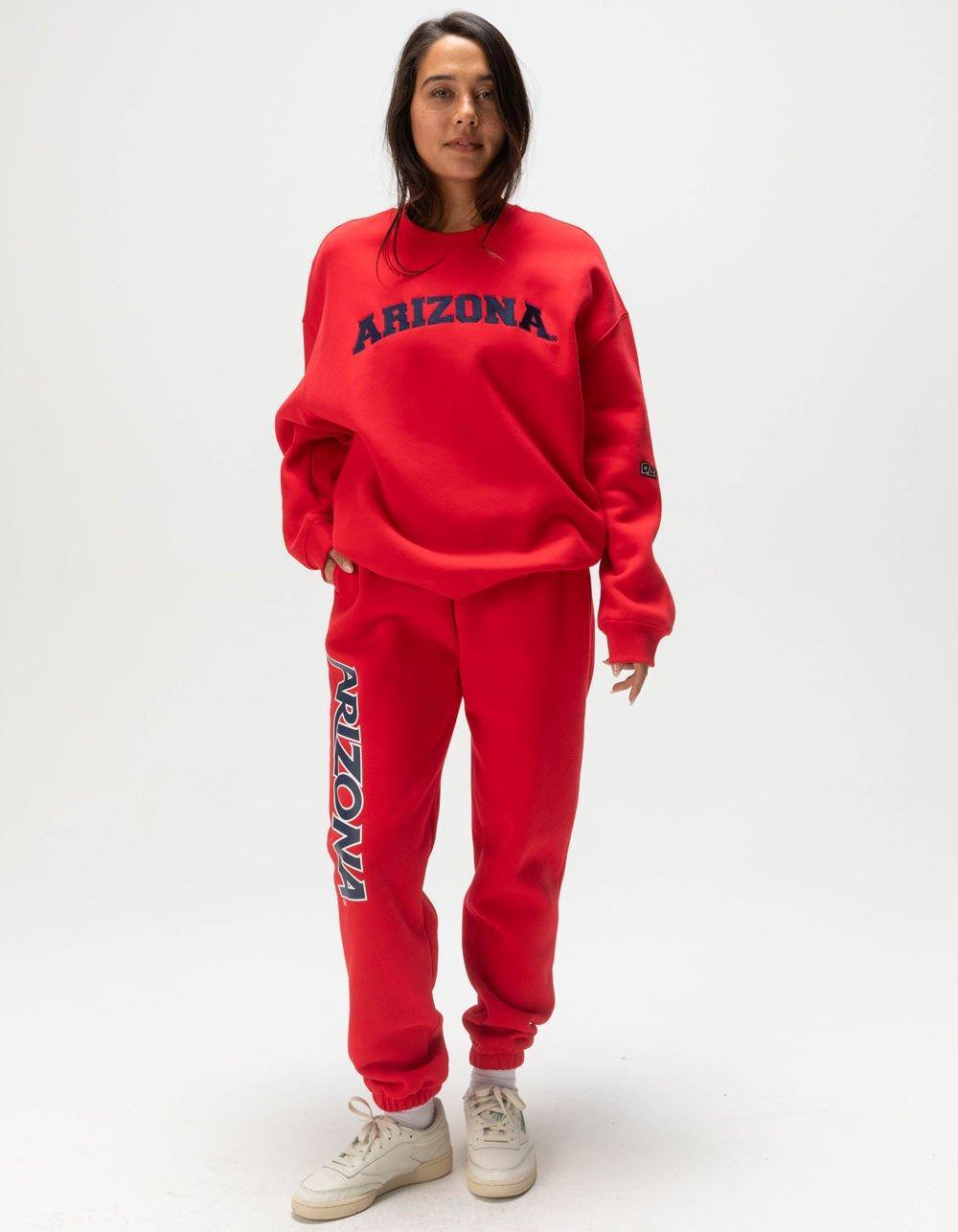 HYPE AND VICE University of Arizona Womens Crewneck Sweatshirt Product Image