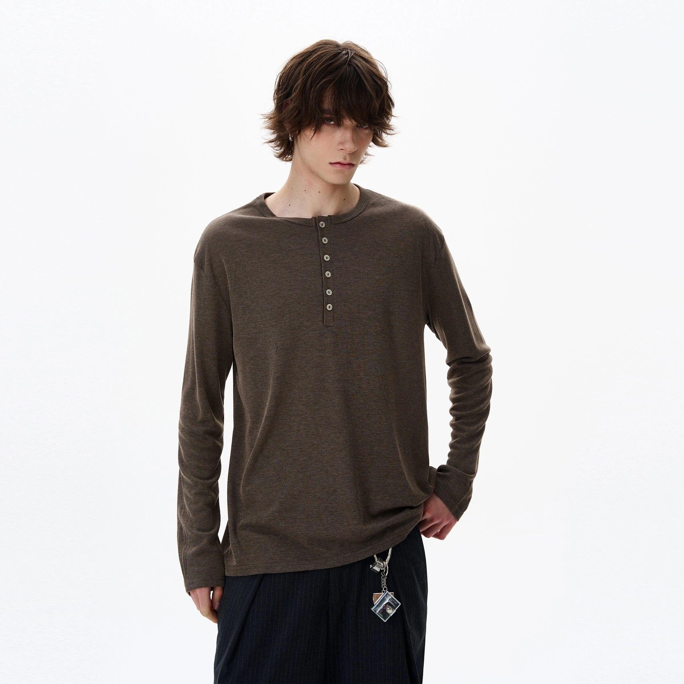 RT No. 18128 HENRY COLLAR LONGSLEEVE Product Image
