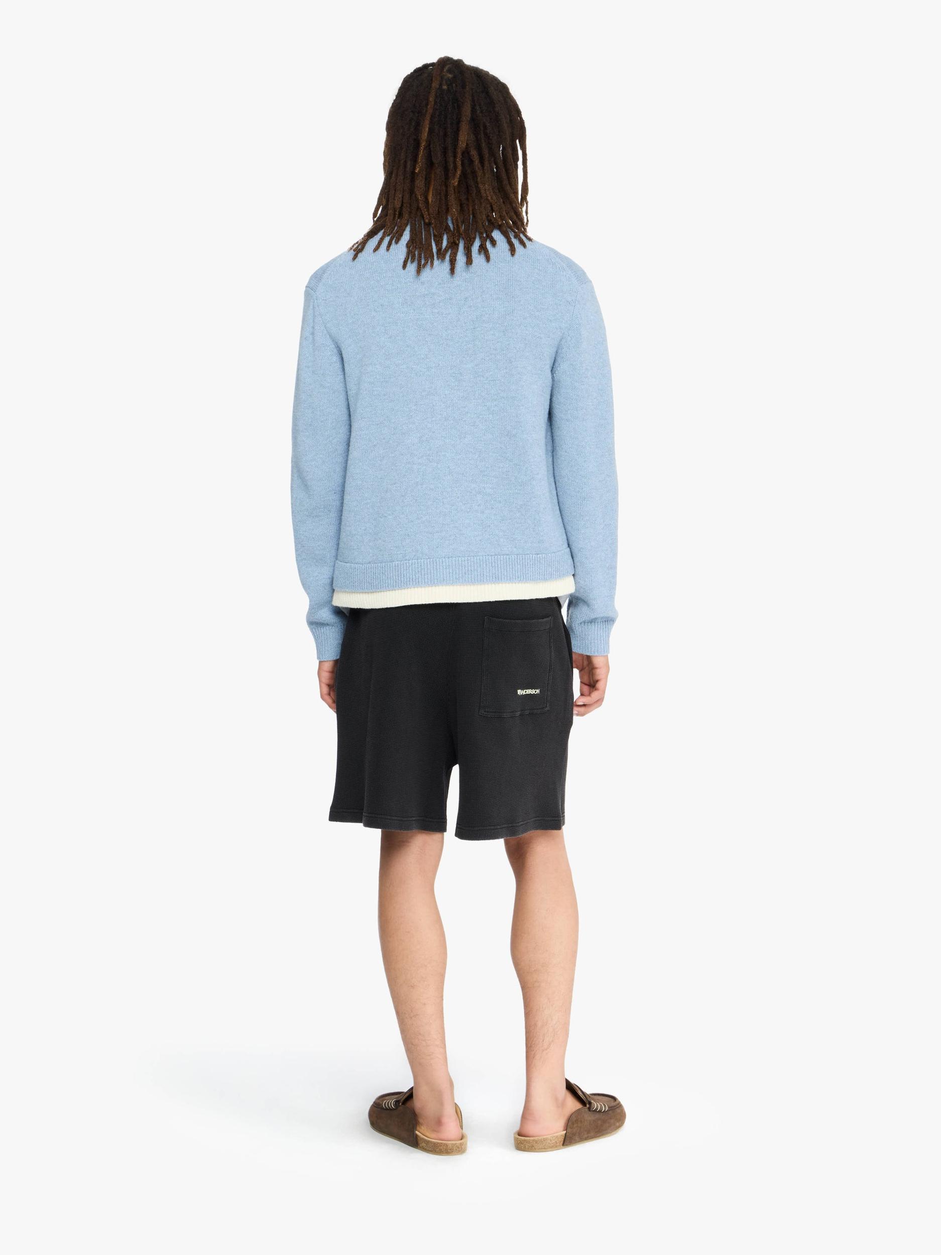 CONTRAST LAYERED CARDIGAN Product Image