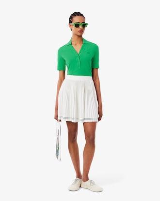 Runway Slim Fit Mini Piqué Polo Product Image