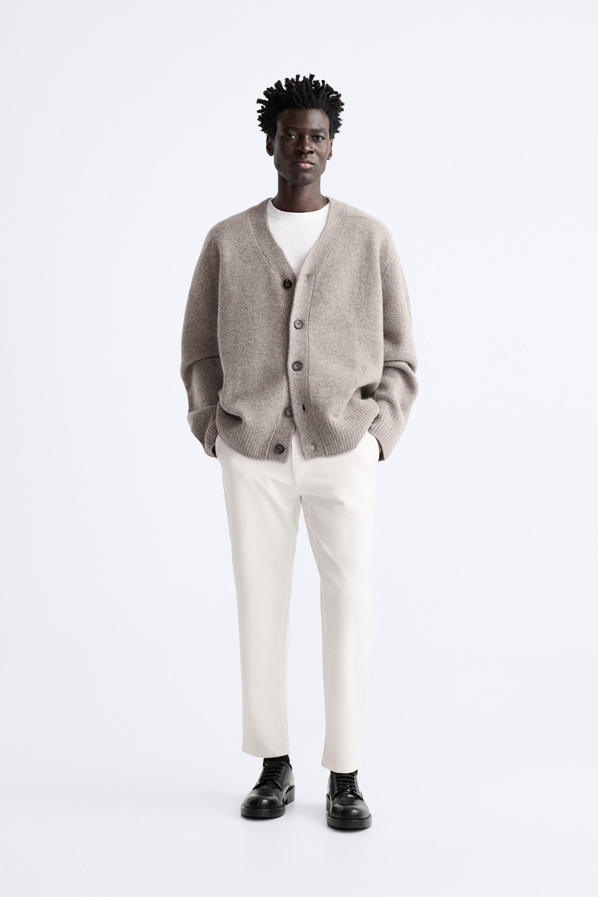 TEXTURED STRETCH PANTS Product Image