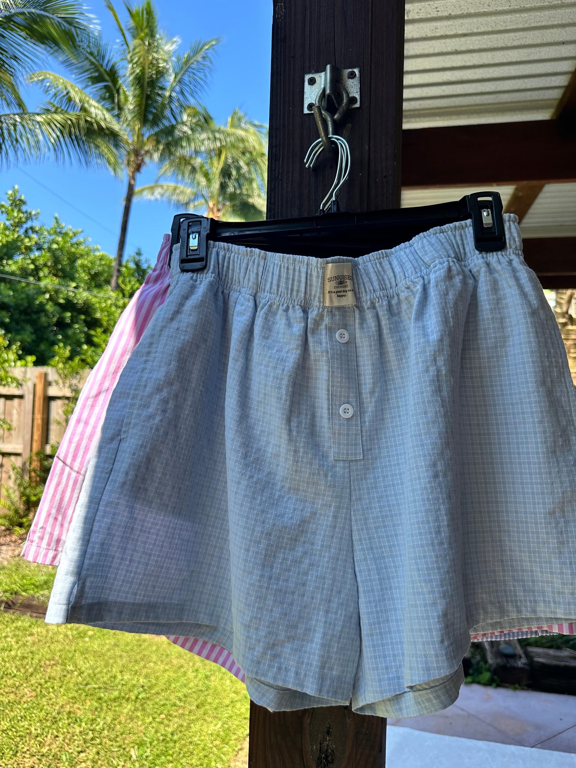 Blue Stripes Everyday Boxer Shorts Product Image