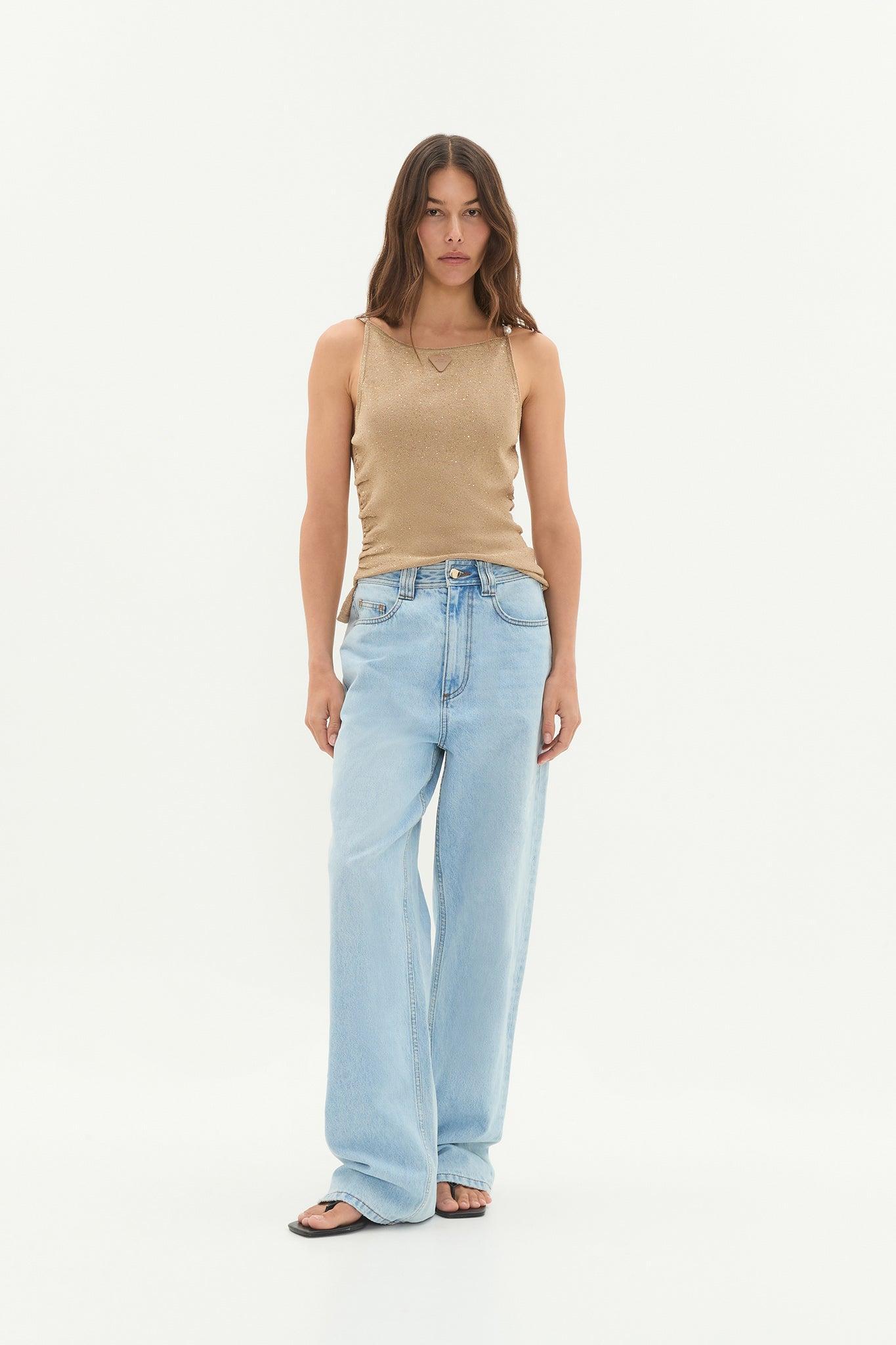 Ariel Sequin Knit Top Product Image