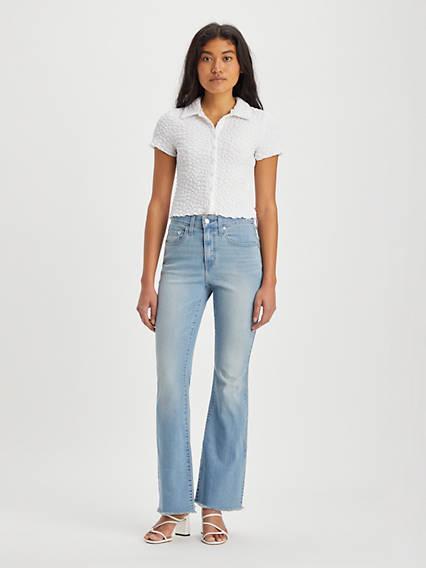 726 High Rise Flare Women's Jeans Product Image