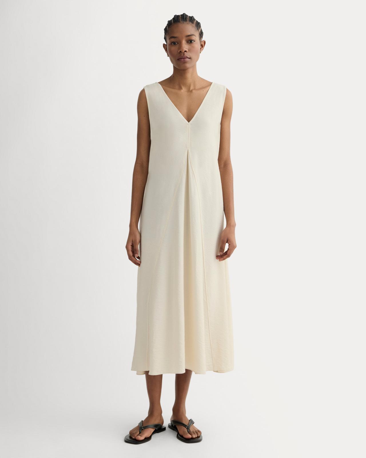 Womens V-Neck Dress in SoftLuxe by Everlane Product Image