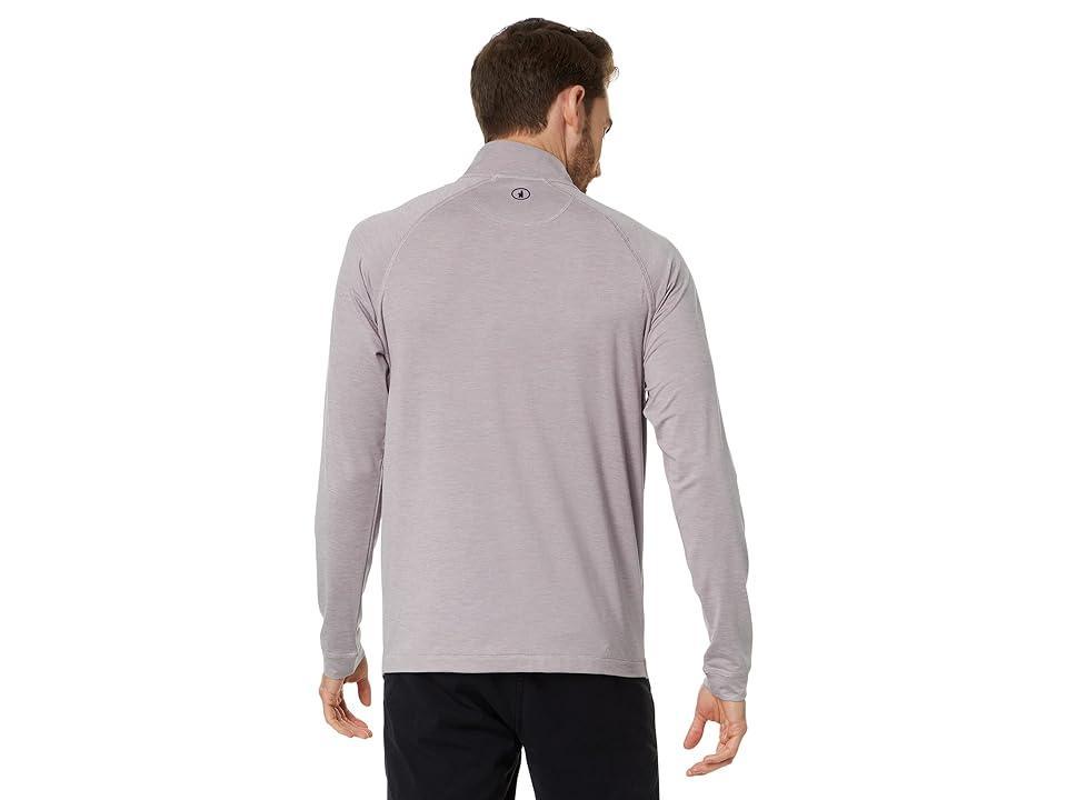 johnnie-O Freeborne Performance 1/4 Zip (Seal) Men's Sweater Product Image