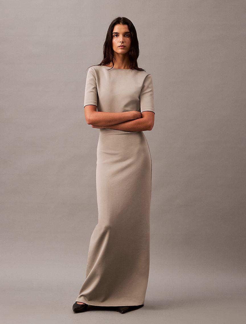 Backless Jersey Dress Product Image